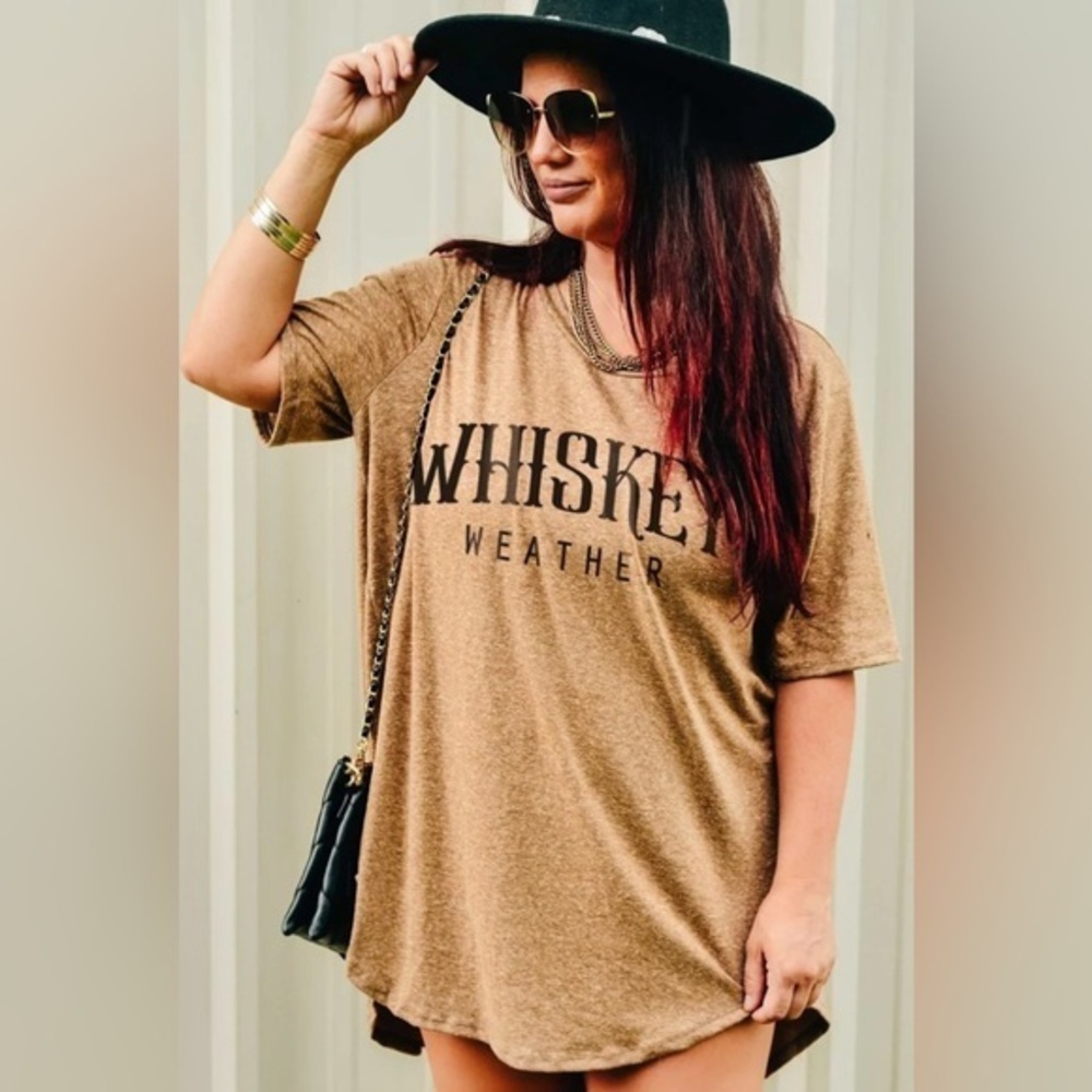 Whiskey Weather Long Top